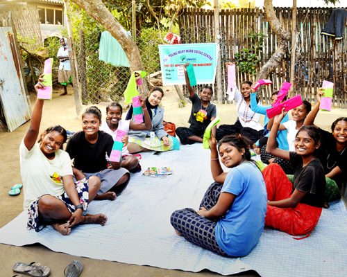 Salud menstrual en los campos de té de Darjeeling , India