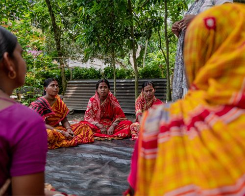 Prevención y lucha contra la trata en Bashirat, frontera con Bangladesh