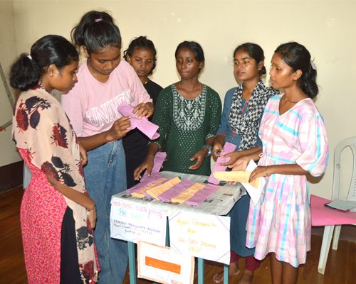 Salud menstrual en los campos de té de Darjeeling , India